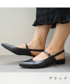 Pointer 日本製 本革ベルト付きミュール