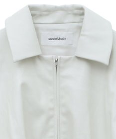 Green Parks フェイクレザーショートブルゾン