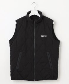 23区GOLF 【MEN】両面使える！チェック×無地 ダウンベスト