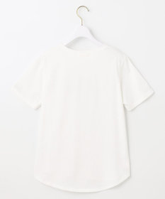 ANY SIS 箔プリントロゴ Tシャツ