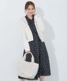 TOCCA GATHER TULLE TOTE キャンバストート