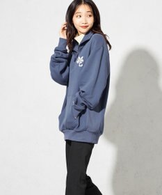 SHARE PARK LADIES 【UNISEX】MVS裏毛ハーフジップスウェット（S・Mサイズ）