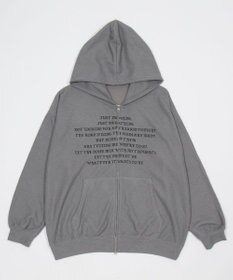 WEGO 【ユニセックス着用ITEM】メッシュZIPパーカー