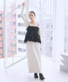 earth music&ecology バルーンビスチェ