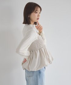 earth music&ecology バルーンビスチェ