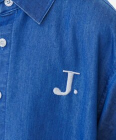 J.PRESS KIDS 【100-130cm】4.5オンス TC デニム 半袖シャツ