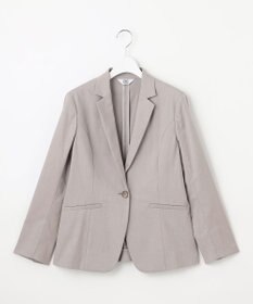 J.PRESS LADIES S 【セットアップ対応・洗える・撥水】コットンFITTY テーラード ジャケット