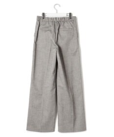 23区 【セットアップ対応/洗える】スラブツイードストレッチ ワイド パンツ