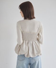 earth music&ecology バルーンビスチェ