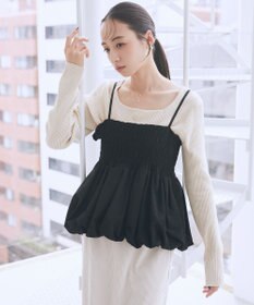 earth music&ecology バルーンビスチェ