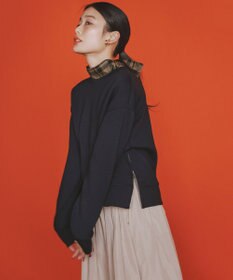 23区 L 【洗える】ライトメモリーウェザー フレアスカート