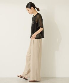 AMERICAN HOLIC プリントロゴシアーニットプルオーバー