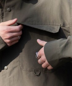 WEGO ナイロンメッシュポケットシャツ