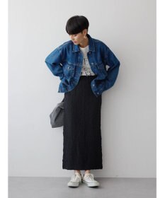 AMERICAN HOLIC フクレジャガードタイトスカート