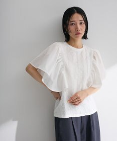 Green Parks ・ＳＵＧＡＲ　ＳＰＯＯＮ　ラッフルスリーブＴＥＥ