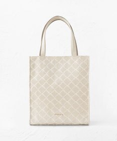 TOCCA 【A4サイズ対応】CHECKER CLOVER EMBROIDERY A4TOTE トートバッグ