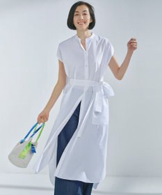 自由区 【丈が選べる！】カスタマイズ シャツワンピース 116㎝