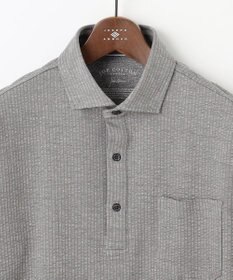 JOSEPH ABBOUD 【オーガニックコットン/サスティナブル】 JOE COTTON サッカーポロシャツ