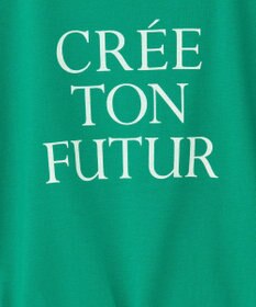 Green Parks ウエストドロストドッキングロゴプルオーバー