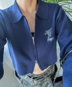 WEGO WZIPスターモチーフニット