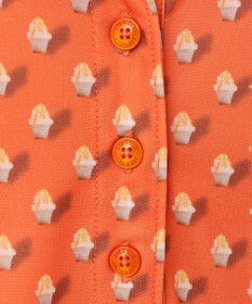 23区GOLF 【WOMEN】【接触冷感・UVケア・吸水速乾】アイス柄 ポロシャツ