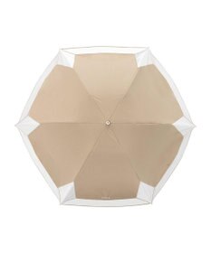 MOONBAT 【フルラ （FURLA）】晴雨兼用折りたたみ日傘 バイカラーロゴ刺繍 一級遮光 UV