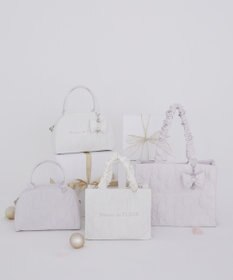 Maison de FLEUR リボンキルティング2Wayボストンバッグ