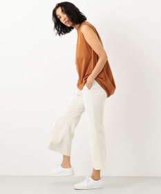 #Newans 【洗える】バックシャンデザインカットソー