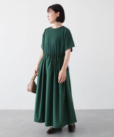 Green Parks ドロストドッキングワンピース