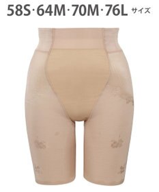 Wing ガードル 【ハミデンヌ】 ウエストのハミ肉すっきりカバー ロング丈 KQ2785 ウイング／ワコール