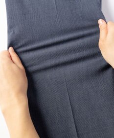 GOTAIRIKU 仕事で着られる 冷んやり綿パン【接触冷感/ストレッチ】ストレッチサマーポプリン