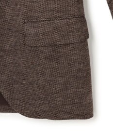 J.PRESS MEN 快適さとエレガンスを纏う【セットアップ対応 / ストレッチ】SOFAニット ハイグレードジャージー ジャケット