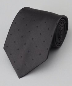 GOTAIRIKU GOTAIRIKU別注【日本製】シルク ネクタイ_ドット グレー系8