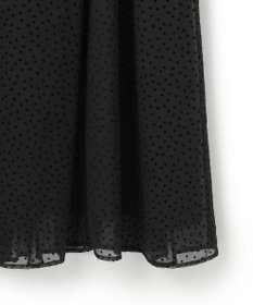 23区 【APPLAUDIR】シアードットフロッキー ボウタイリボンドレス