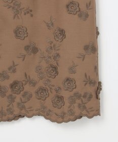 自由区 S 【SHIHOさん着用】エンブロイダリー スカート