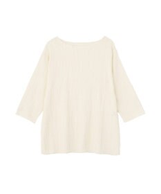 Green Parks ５分袖表面感カットプルオーバー