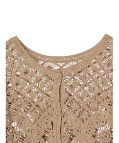 Green Parks ・ＳＵＧＡＲ　ＳＰＯＯＮ　２ｗａｙクロシェカーディガン