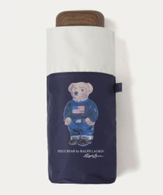 MOONBAT 【WEB限定】POLO RALPH LAUREN(ポロ ラルフローレン) 晴雨兼用日傘 折りたたみ傘 コンパクト ポロベア 一級遮光 遮熱 UV
