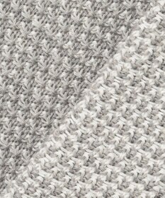 JOSEPH ABBOUD 【キングサイズ・軽くて洗える】ストローヤーンニット カーディガン