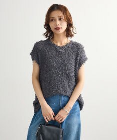 Green Parks ・ｓｗｉｎｇ　ｂｙ　チュールヤーンワイドプルオーバー