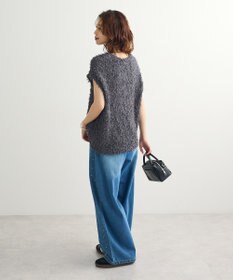 Green Parks ・ｓｗｉｎｇ　ｂｙ　チュールヤーンワイドプルオーバー