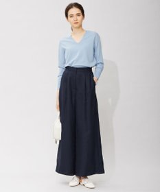 ICB 【WEB限定カラーあり】 シンセティックハイゲージ Vネックプルオーバー