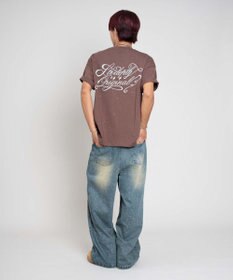 WEGO 【ユニセックス着用ITEM/MLサイズ展開】ラメグラフィックT（SS）