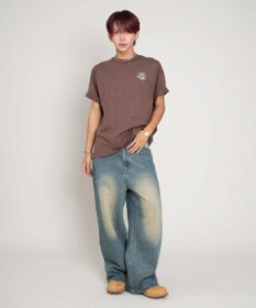 WEGO 【ユニセックス着用ITEM/MLサイズ展開】ラメグラフィックT（SS）