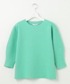 自由区 【WEB限定カラーあり・洗える】ドライコットンハイゲージプルオーバー ニット