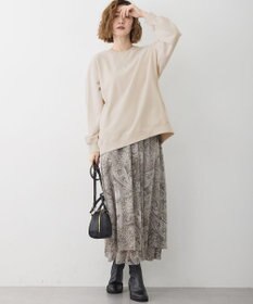 23区 S 【洗える】Erica クレープペイズリープリント スカート