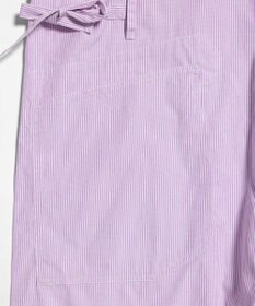 LENO  CANDY STRIPE SALOPETTES / ストライプサロペット