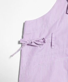 LENO  CANDY STRIPE SALOPETTES / ストライプサロペット