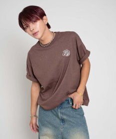 WEGO 【ユニセックス着用ITEM/MLサイズ展開】ラメグラフィックT（SS）