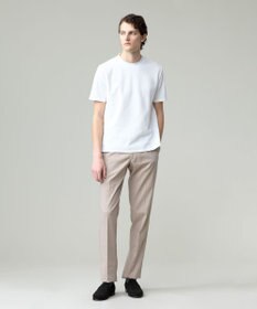 J.PRESS MEN 【ストレッチ】シャドウ千鳥ストレッチ ステムテーパードパンツ